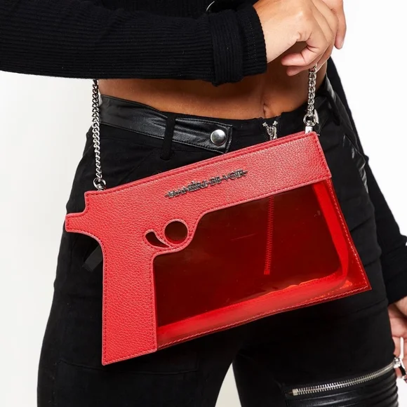 Manière De Voir Bags Red Handgun Bag Poshmark